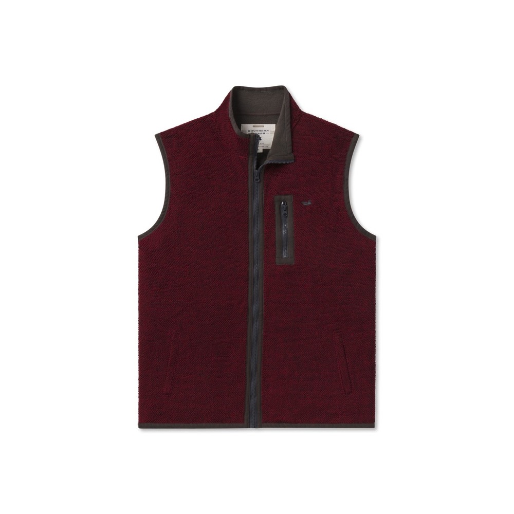 Southern Marsh Highland Alpaca Vest Size XL Maroon NWT Full Zip